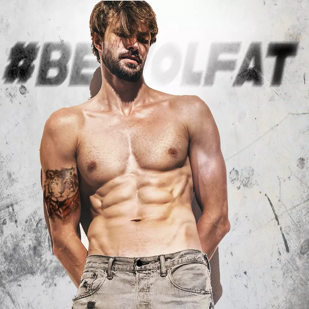 Tigre RedyBlue Max tatuaje temporal