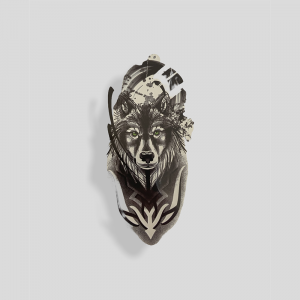 Wolfy Coliseum Roty tatuaje temporal