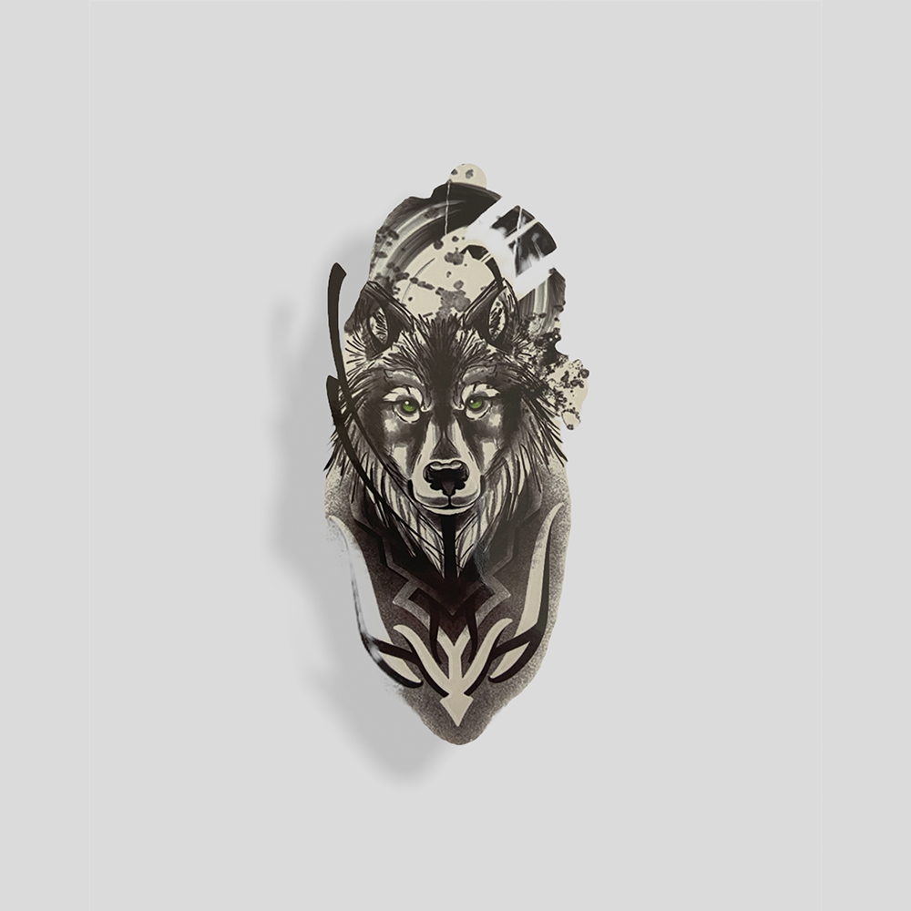 Wolfy Coliseum Roty tatuaje temporal