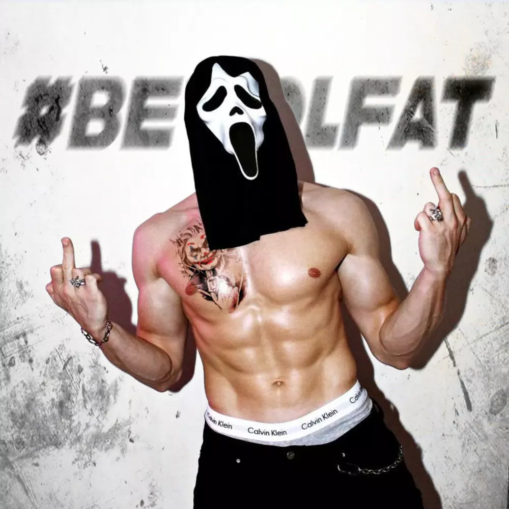 Poker haha Face tatuaje temporal